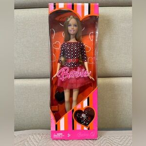 Barbie Doll XO Valentine 2007 Mattel With Cat